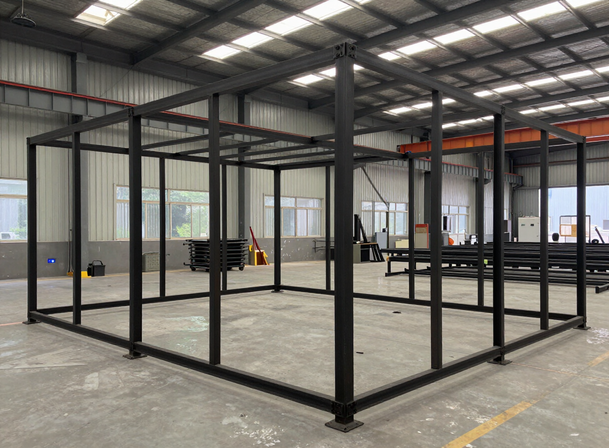 Initial / unfinished black frame structure