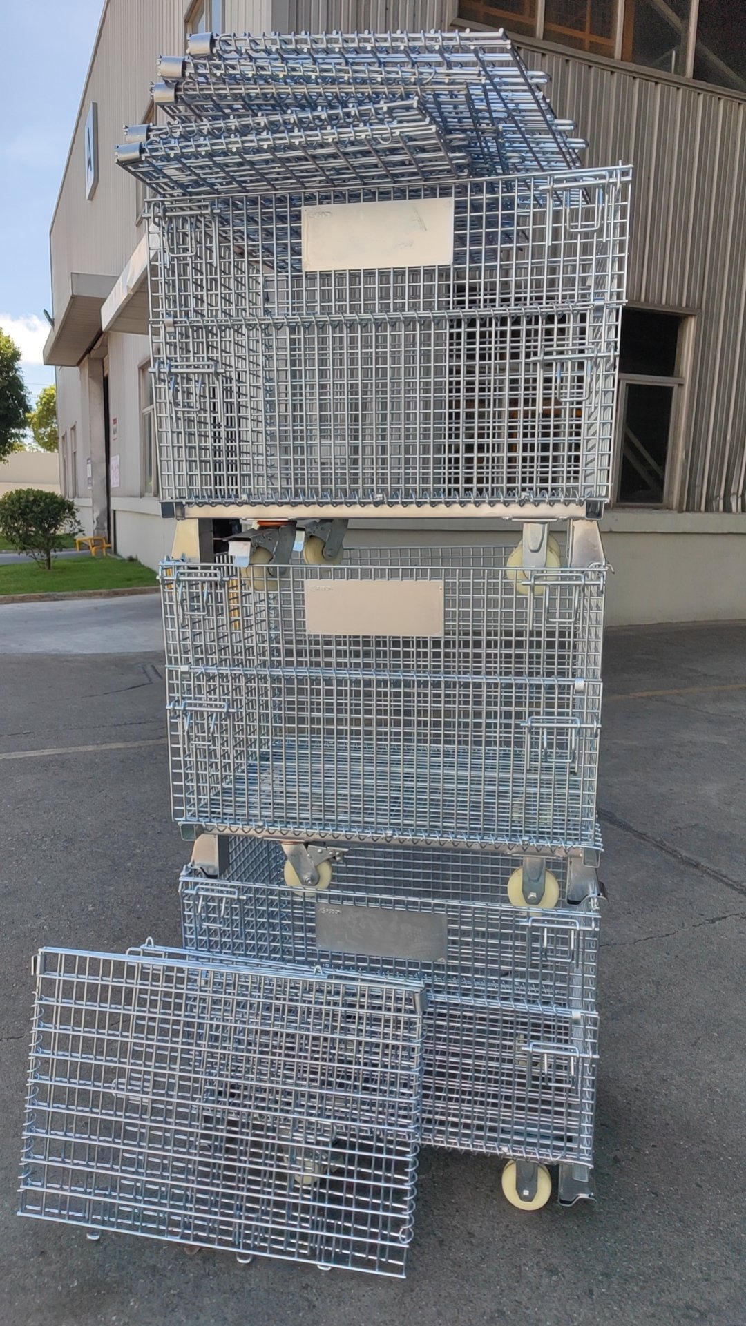 Collapsible Storage Cages